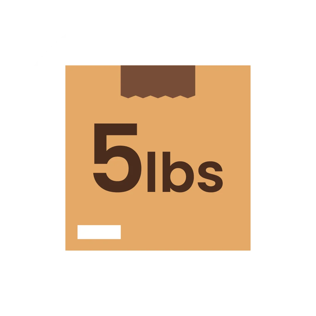5lbs package icon